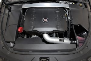 Cadillac CTS Performance Air Intake - K&N Engineering - Typhoon - `12-`14